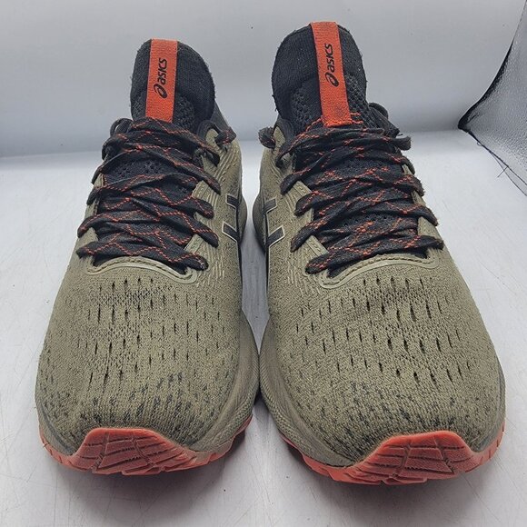 Asics Gel Nimbus 24 TR Nature Bathing Olive Mens 8.5 Green Athletic Shoes - Picture 2 of 13